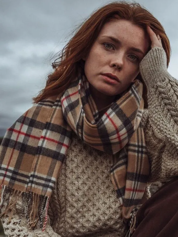 New Sweater Shop Extra Fine Merino Wool Scarf 136