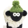 Best Sweater Shop Knitted Sheep with Bobble Hat Green - Medium