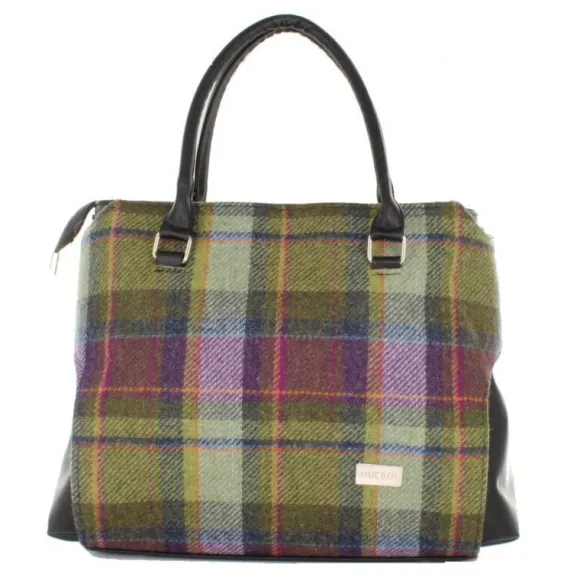 Discount Sweater Shop The Emily Irish Tweed Bag Col. 574 1