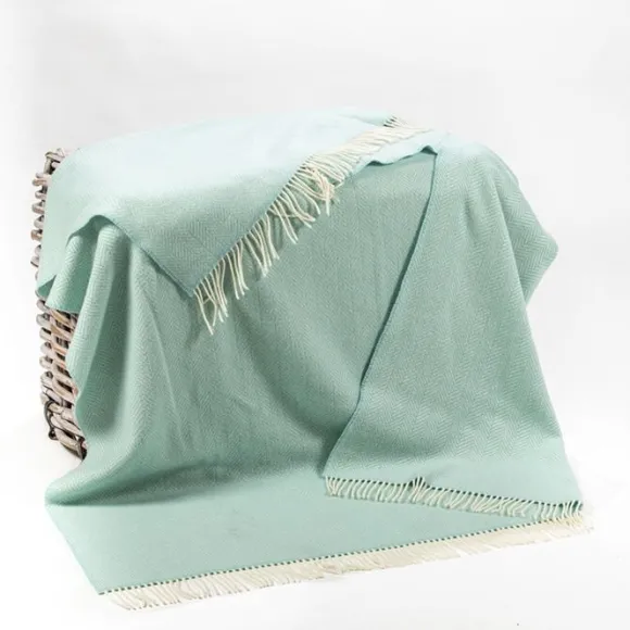 Online Sweater Shop Wool and Cashmere Throw Col: 1419