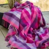 Online Sweater Shop Wool and Cashmere Throw Col.1409